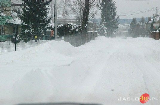 Atak zimy w Jaśle