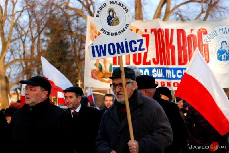 Marsz pod hasłem "Pamięć, Prawda Sprawiedliwość"