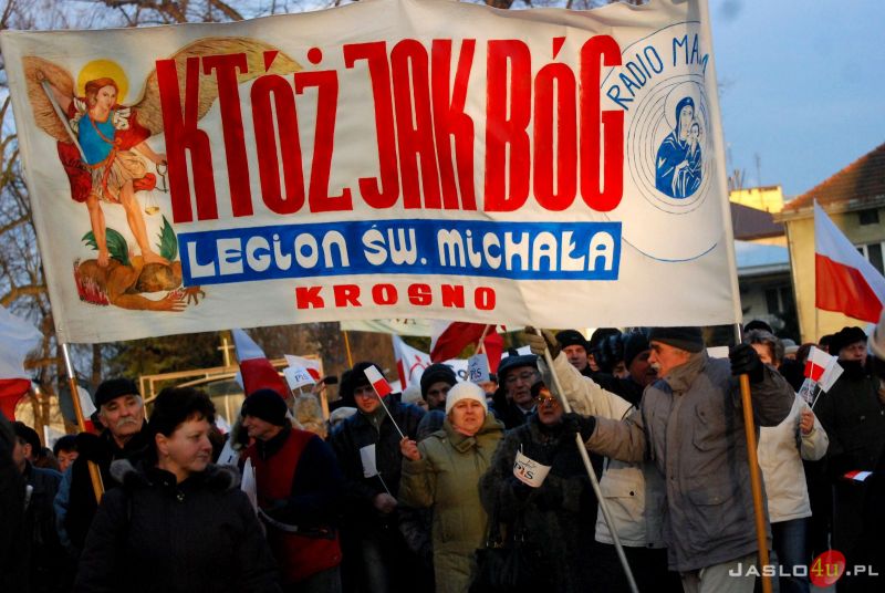 Marsz pod hasłem "Pamięć, Prawda Sprawiedliwość"