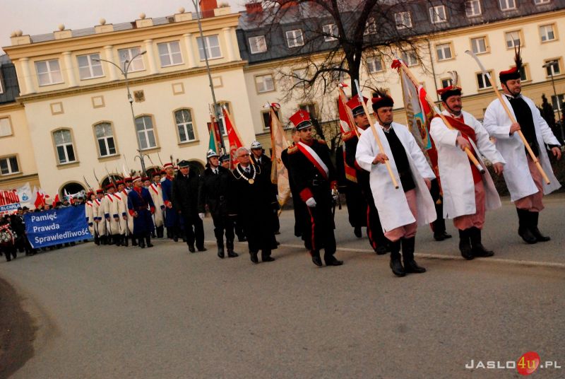 Marsz pod hasłem "Pamięć, Prawda Sprawiedliwość"