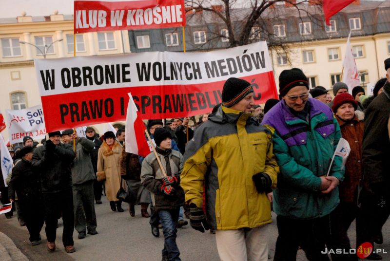 Marsz pod hasłem "Pamięć, Prawda Sprawiedliwość"