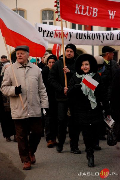Marsz pod hasłem "Pamięć, Prawda Sprawiedliwość"