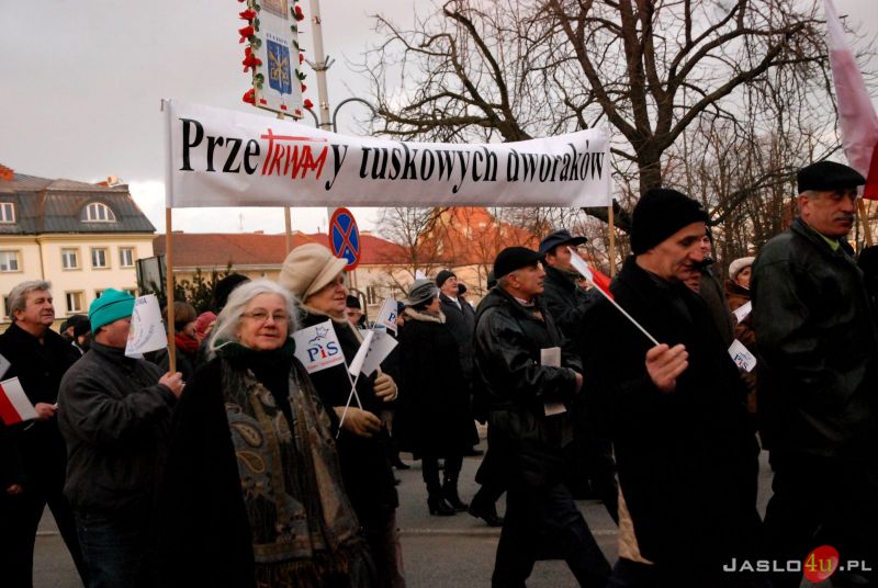 Marsz pod hasłem "Pamięć, Prawda Sprawiedliwość"