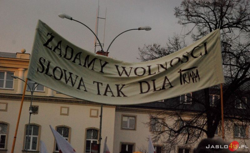 Marsz pod hasłem "Pamięć, Prawda Sprawiedliwość"