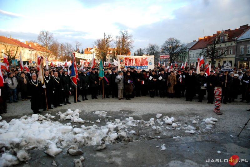 Marsz pod hasłem "Pamięć, Prawda Sprawiedliwość"