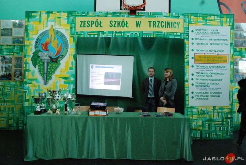 Targi edukacyjne w Zespole Szkół Budowlanych w Jaśle
