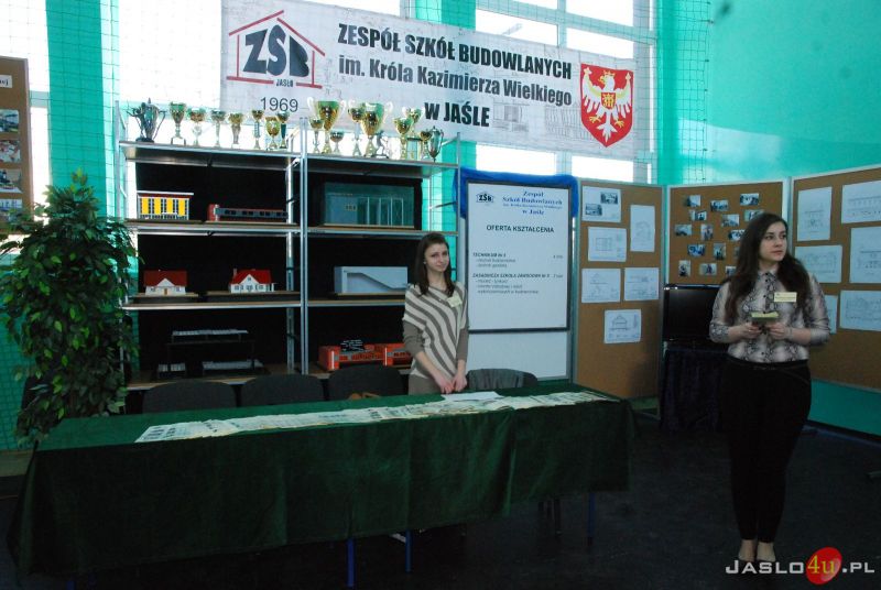 Targi edukacyjne w Zespole Szkół Budowlanych w Jaśle