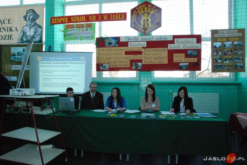 Targi edukacyjne w Zespole Szkół Budowlanych w Jaśle