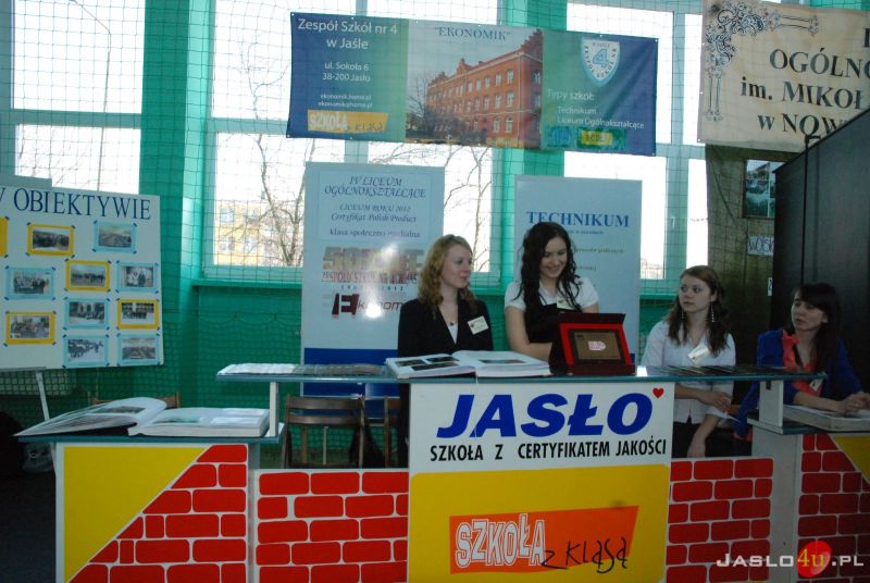 Targi edukacyjne w Zespole Szkół Budowlanych w Jaśle