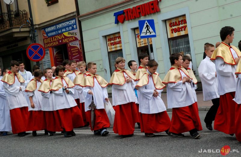 Boże Ciało w Jaśle