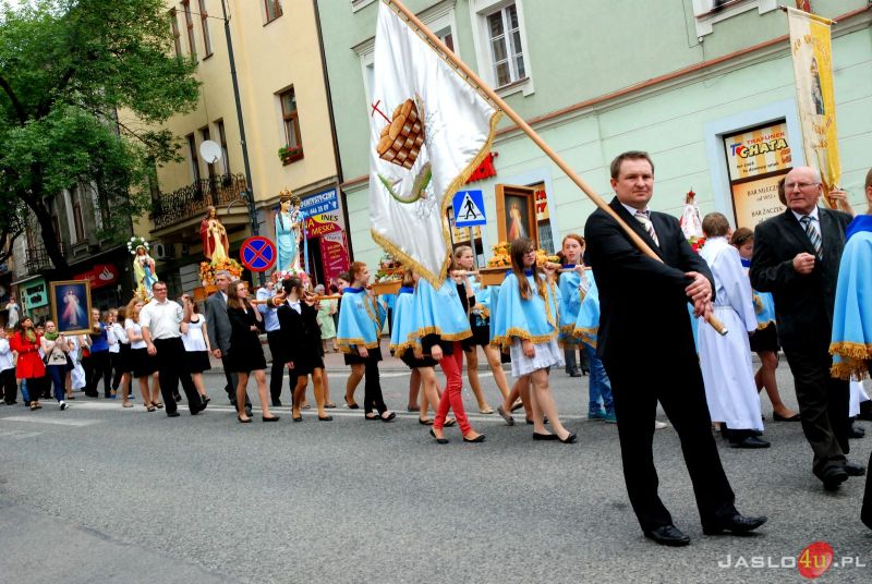 Boże Ciało w Jaśle