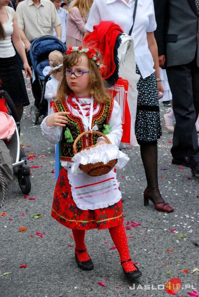 Boże Ciało w Jaśle