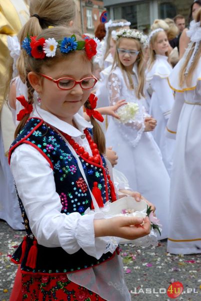 Boże Ciało w Jaśle