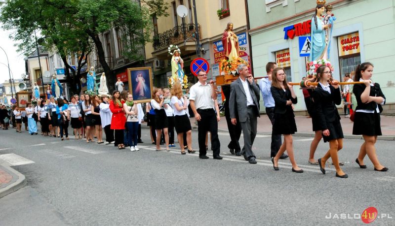 Boże Ciało w Jaśle