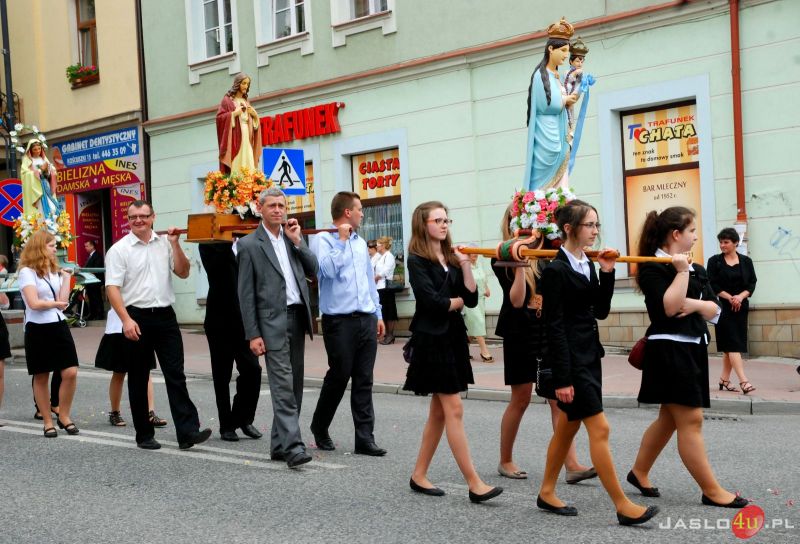 Boże Ciało w Jaśle