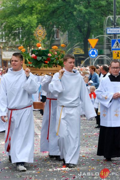 Boże Ciało w Jaśle