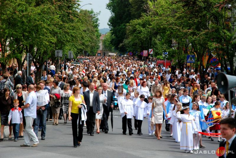 Boże Ciało w Jaśle