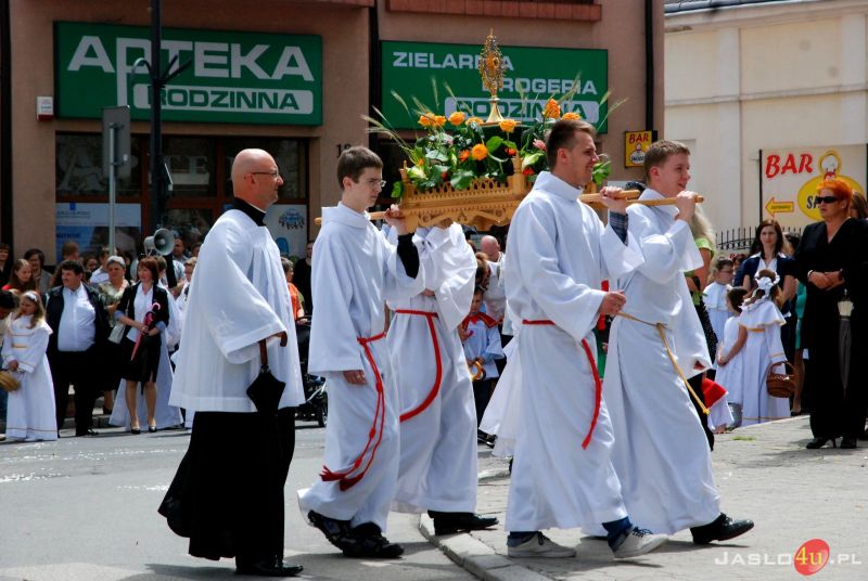 Boże Ciało w Jaśle