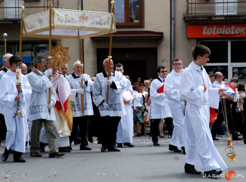 Boże Ciało w Jaśle