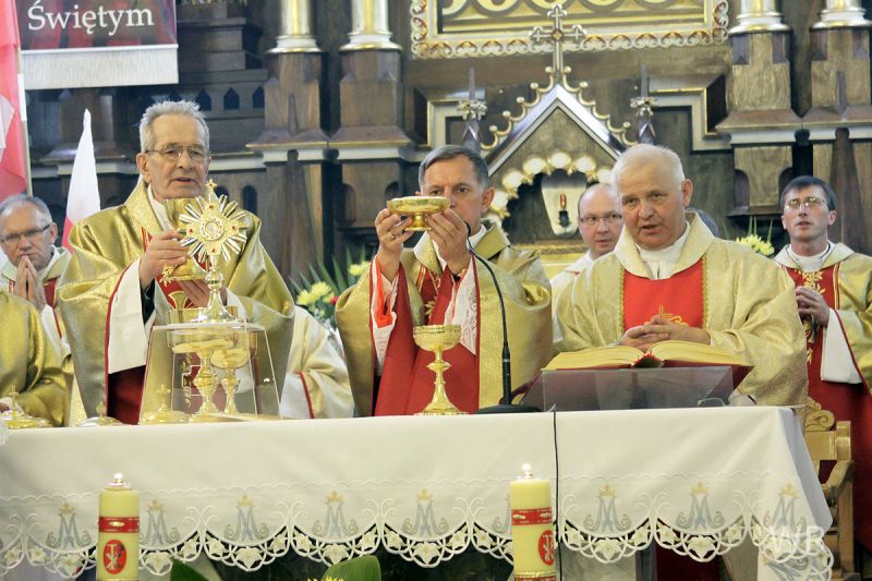 Intronizacja relikwii błogosławionego Jana Pawła II