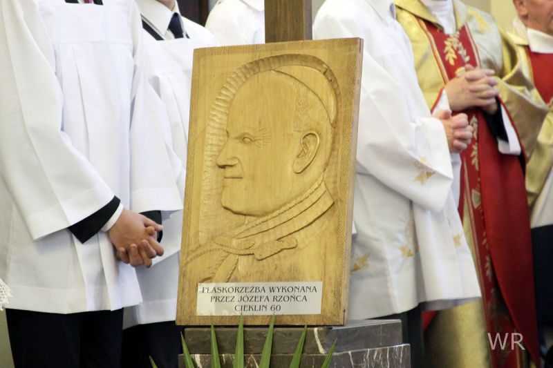 Intronizacja relikwii błogosławionego Jana Pawła II