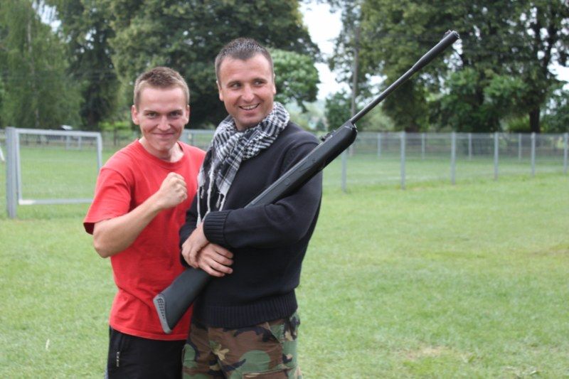 Zgrupowanie survivalowe klas mundurowych o profilu policyjno-strażackim LO w Kołaczycach