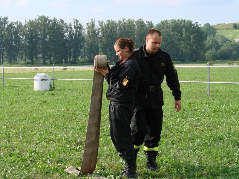 Zgrupowanie survivalowe klas mundurowych o profilu policyjno-strażackim LO w Kołaczycach