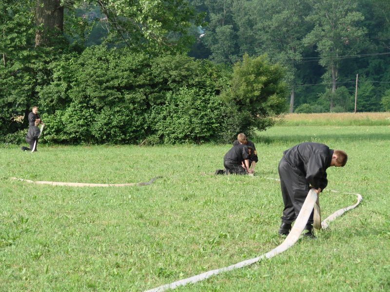 Zgrupowanie survivalowe klas mundurowych o profilu policyjno-strażackim LO w Kołaczycach