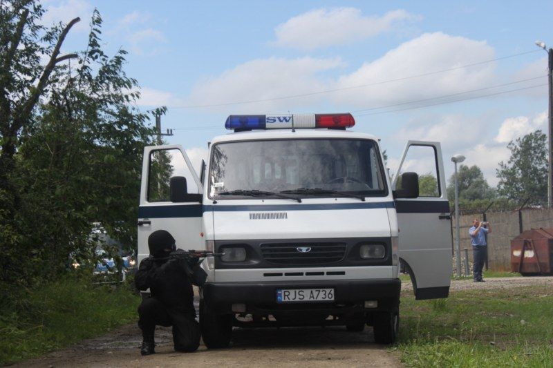 Zgrupowanie survivalowe klas mundurowych o profilu policyjno-strażackim LO w Kołaczycach