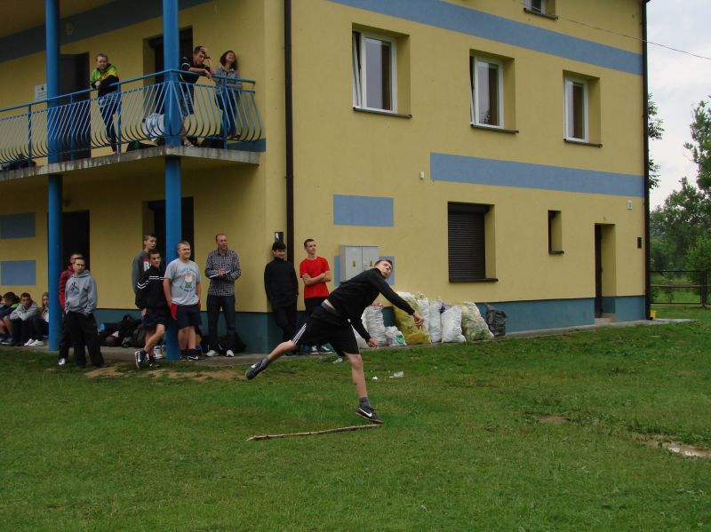 Zgrupowanie survivalowe klas mundurowych o profilu policyjno-strażackim LO w Kołaczycach