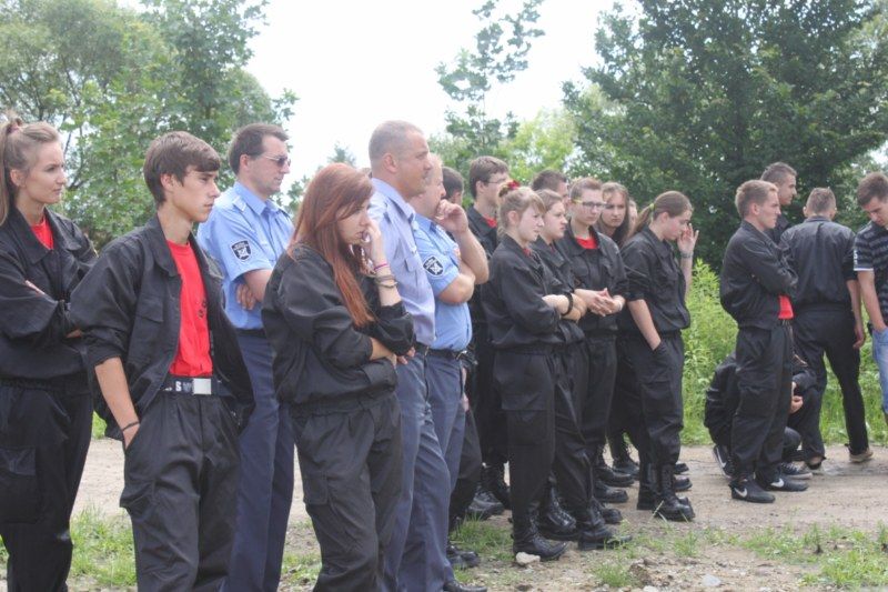 Zgrupowanie survivalowe klas mundurowych o profilu policyjno-strażackim LO w Kołaczycach