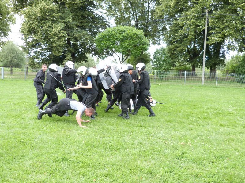 Zgrupowanie survivalowe klas mundurowych o profilu policyjno-strażackim LO w Kołaczycach