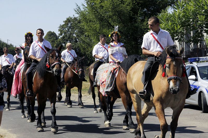 Dożynki w Łazach Dębowieckich