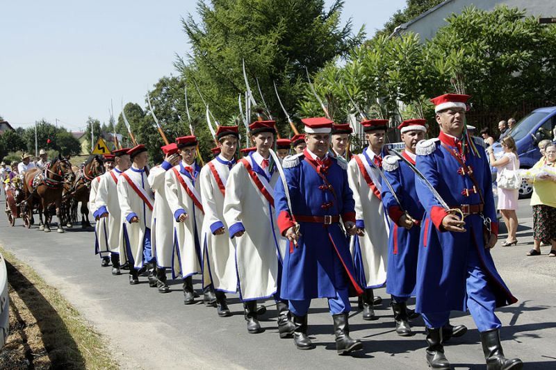 Dożynki w Łazach Dębowieckich
