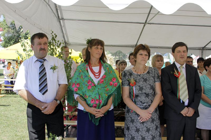 Dożynki w Łazach Dębowieckich