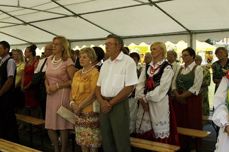 Dożynki w Łazach Dębowieckich