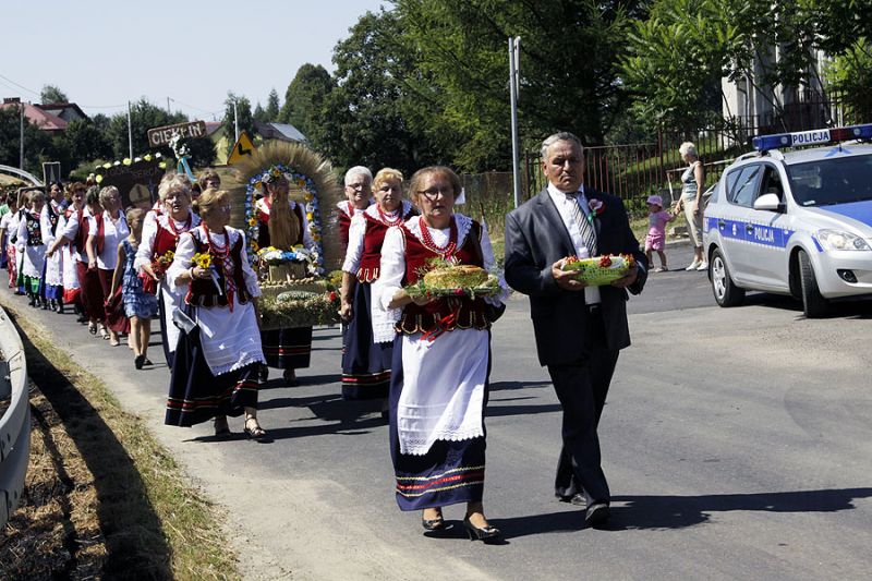 Dożynki w Łazach Dębowieckich