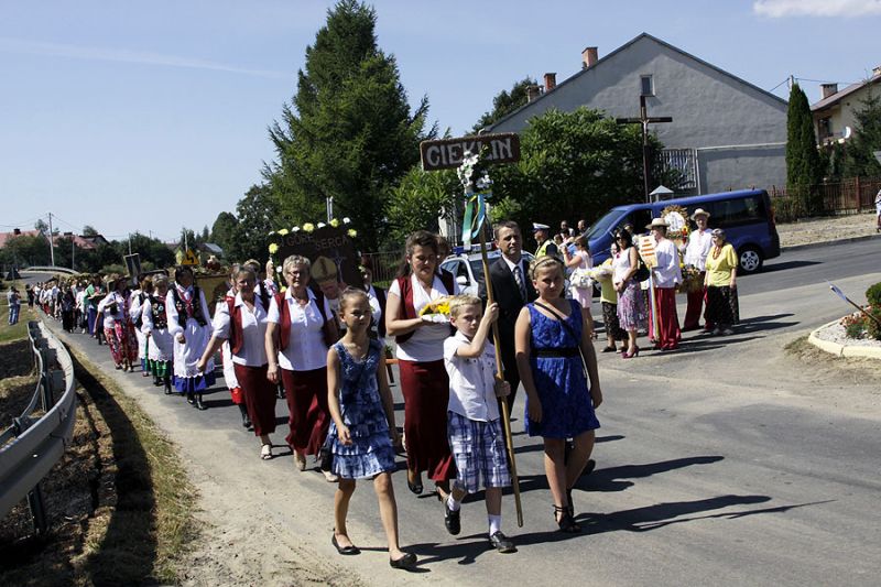Dożynki w Łazach Dębowieckich