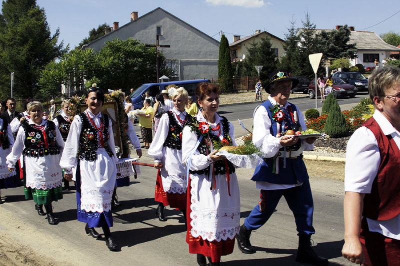 Dożynki w Łazach Dębowieckich