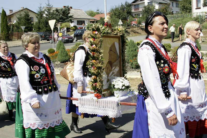 Dożynki w Łazach Dębowieckich