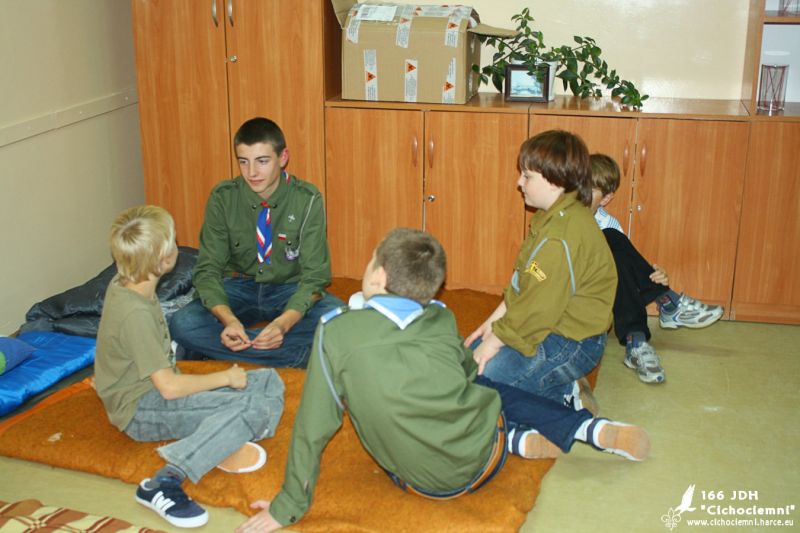 Biwak harcerzy jasielskich w Bączalu