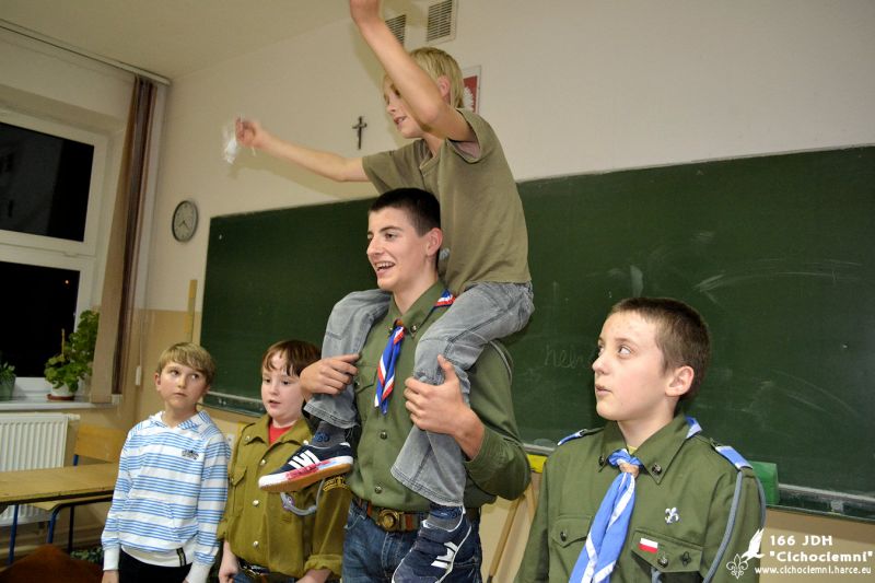 Biwak harcerzy jasielskich w Bączalu