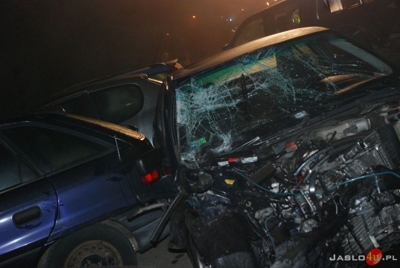 Wypadek na u. Szajnochy w Jaśle