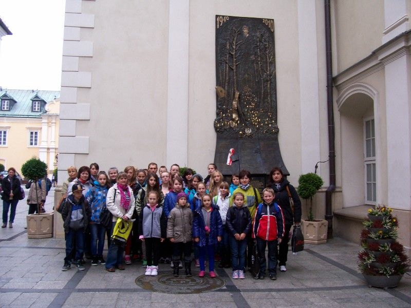 Szkoła w Lipnicy na XIII Ogólnopolskiej Pielgrzymce Rodziny Szkół im. Jana Pawła II na Jasną Górę
