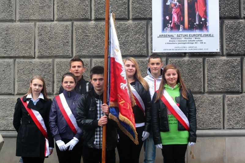 Szkoła w Lipnicy na XIII Ogólnopolskiej Pielgrzymce Rodziny Szkół im. Jana Pawła II na Jasną Górę