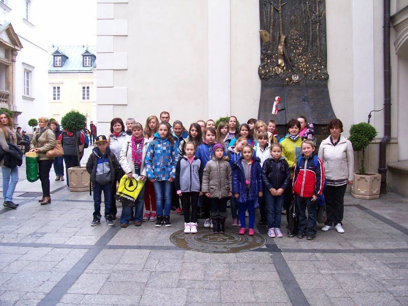 Szkoła w Lipnicy na XIII Ogólnopolskiej Pielgrzymce Rodziny Szkół im. Jana Pawła II na Jasną Górę