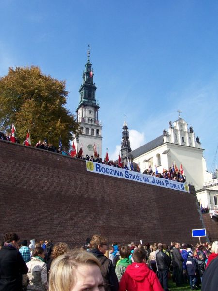 Szkoła w Lipnicy na XIII Ogólnopolskiej Pielgrzymce Rodziny Szkół im. Jana Pawła II na Jasną Górę