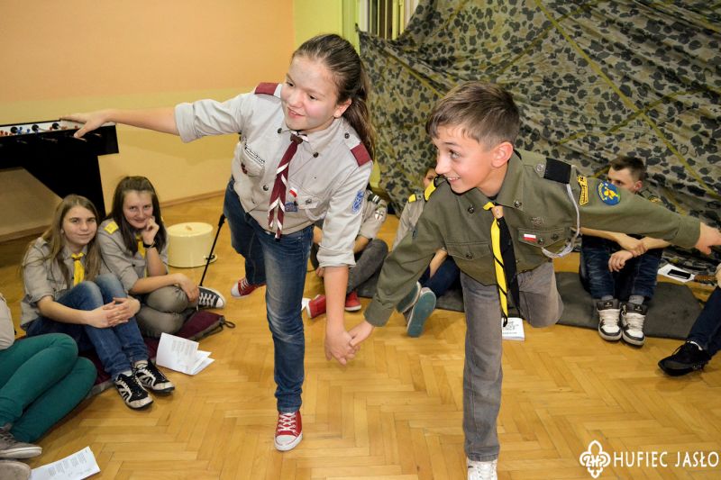 Szkolenie harcerskie w Sobniowie