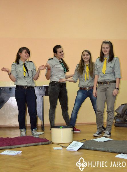 Szkolenie harcerskie w Sobniowie