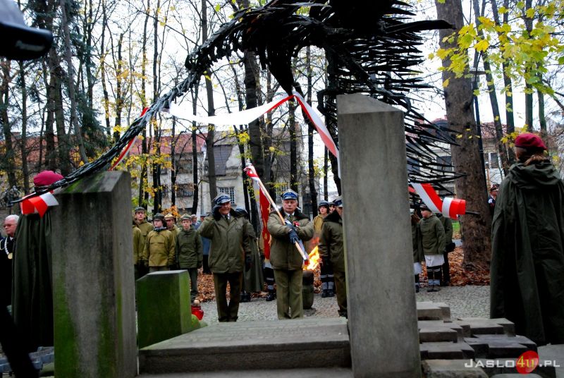Uroczystości 11 listopada w Jaśle